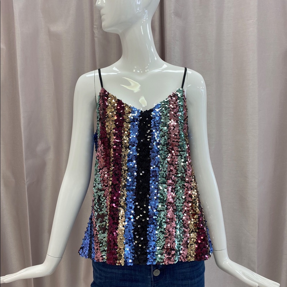 Multi Color Sequin Cami